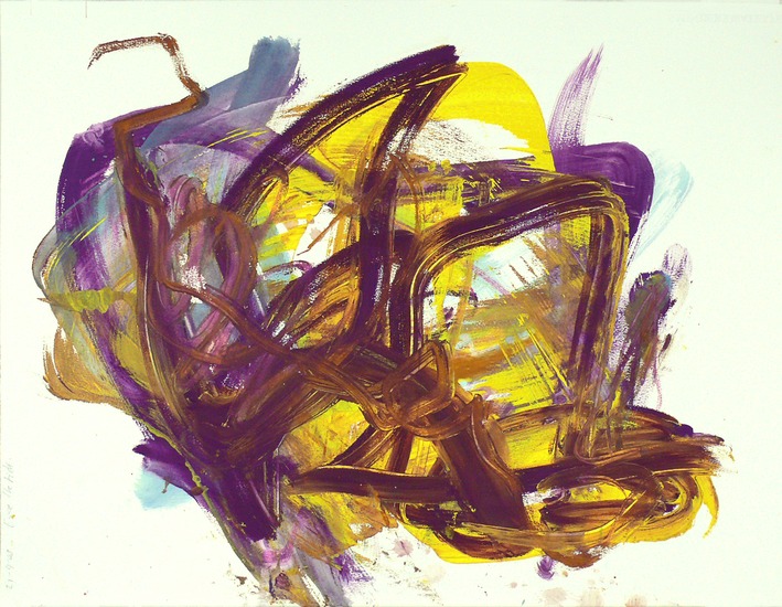 TURBULENTIE - modern abstract schilderij