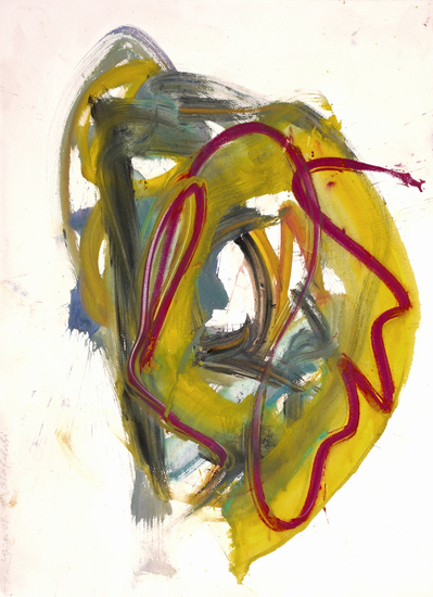 'A la Filarski' - abstract werk op papier; niet meer beschikbaar - ​​​​​​Fons Heijnsbroek