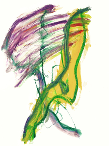 Abstracte kunst - werk op papier: mijn gouaches op papier, geschilderd in 2011 en 2012. Geen enkel werk in deze groep is meer beschikbaar; Fons Heijnsbroek.