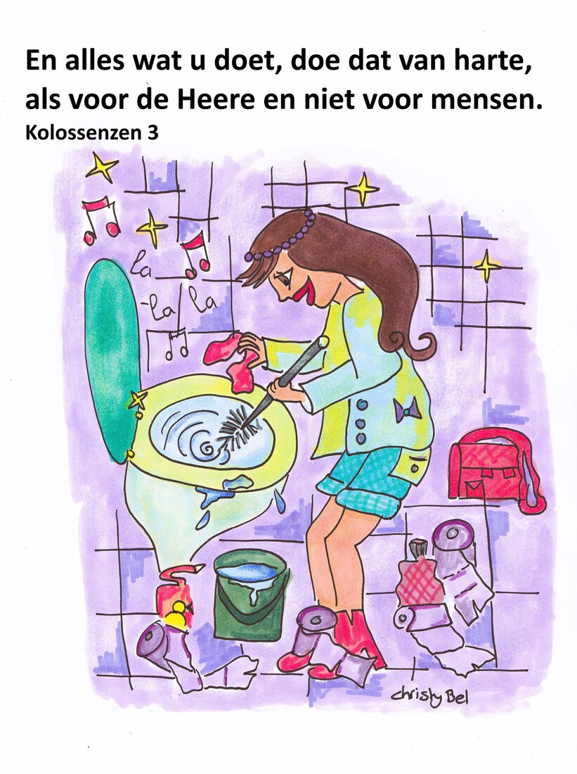 Wc schoon maken