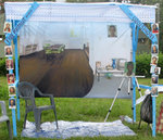 zomer 2009 bouwt Mulders een portretshop op de campus van de universiteit van Kumasi, Ghana. Iedereen die woont of werkt op de campus kan intekenen voor een naar de waarneming geschilderd portret. De portretten geeft ze weg aan haar modellen in ruil voor een inkijkje in hun 'thuis'.