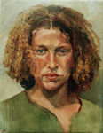 Klein formaat, in 1 a 2 sessies van 3 uur geschilderd. Kleur, compositie, vorm zijn belangrijker dan karakter van de geportretteerde. Er worden geen foto's ter ondersteuning gebruikt.