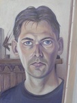 In 2005 ben ik begonnen met het schilderen van portretten. Eerst mezelf in de spiegel, daarna ook vrienden die wel even model wilden zitten.