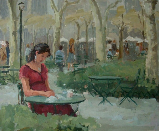 Lunch in Bryant Park