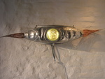Sculptuur met licht.