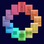 Metamorphosis, een 12-delige gedaanteverandering, is een synthese van verschillende perspectieven, met o.a. wiskunde, levensvisie, muzikaliteit en symboliek. Ontmoeting, Symbiose en Afscheid. In een cirkelvormige opstelling wordt de eeuwige levenscyclus benadrukt. Alle panelen zijn 122 x 160 cm. en zijn uitgevoerd in acrylverf. Totaal project.