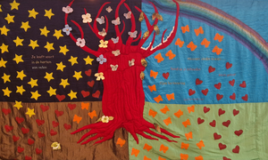 Afscheid nemen en loslaten van geliefden. Momenten in een mensenleven die veel impact hebben. Kunst kan bijdragen het verlies te verwerken en/of te verzachten. Jaarlijks bij het project Allerzielen gedenken we te vroeg overleden  kinderen. In 2020 en 2021 de coronaperiode.
