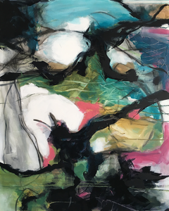 Selectie van abstract werk door de jaren heen.