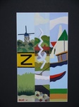 Landschappen maak ik ter plekke omdat ik graag werk naar directe waarneming. Ook bij strenge vorst. Desnoods schilder ik dan met jenever i.p.v. water. De sfeer en mijn stemming zijn van invloed op mijn materiaalkeuze.