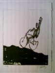 een selectie van werken in grafische technieken Lijnets Vernis-Mou Mezzotint Chine Collé Aquatint Fotopolymeer-etsen