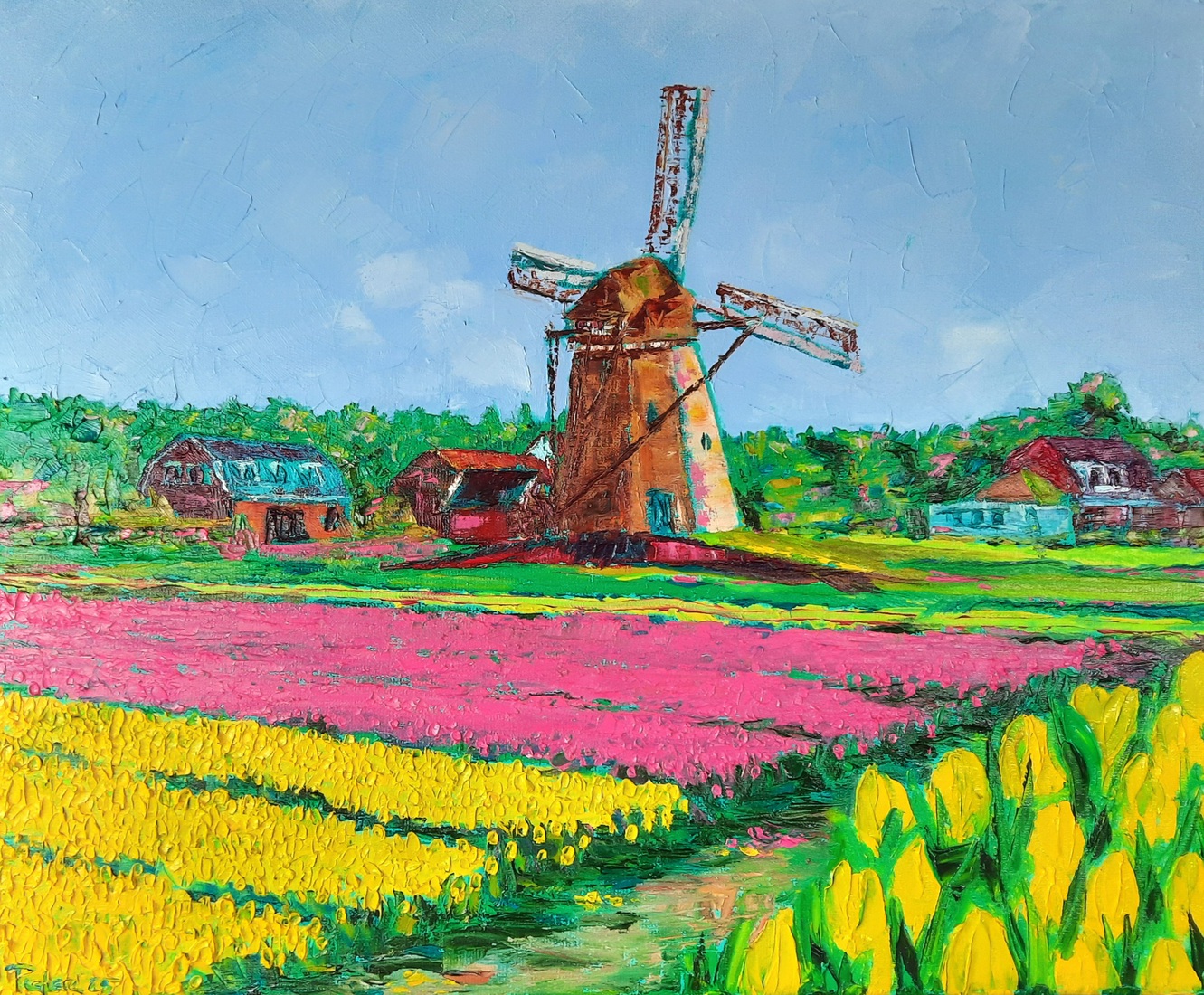 Hoogeveensemolen Leidsevaart Noordwijkerhout