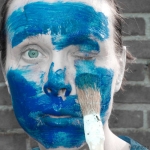 I paint myself all eighty days... I paint myself all eighty days...
