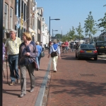 De drukte op straat De drukte op straat
