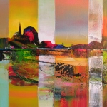 Peter Meijer - Facetten van een Hollands Landschap ( Acrylverf op doek) Peter Meijer - Facetten van een Hollands Landschap ( Acrylverf op doek)