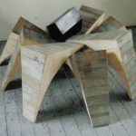 Henk Oelen - Verschuiving ( Hout ) Henk Oelen - Verschuiving ( Hout )