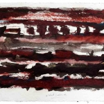 Aldrik Salverda - Mixed media op papier Aldrik Salverda - Mixed media op papier