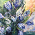 Blue tulips Blue tulips