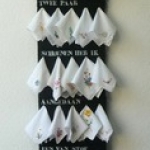 Handkerchiefs: Lay down your handkerchief Handkerchiefs: Lay down your handkerchief
