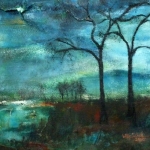 'Small landscape with trees' 'Small landscape with trees'