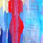 textile painting 'slim line' textile painting 'slim line'