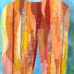 textile painting 'together' textile painting 'together'