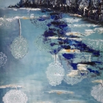 'Blue fantasy landscape' 'Blue fantasy landscape'