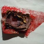 brooch red brooch red