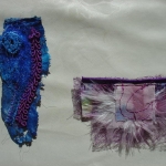 brooches blue/lilac brooches blue/lilac