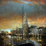 Oude schans Montelbaanstoren Oude schans Montelbaanstoren
