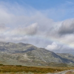 Een regenboog in Jotunheimen Een regenboog in Jotunheimen
