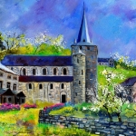 spring in Celles spring in Celles