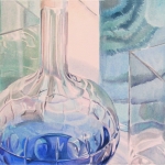 compositie met glas compositie met glas