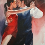 Tango dansers Tango dansers