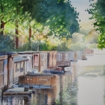 woonboten aan de Billitonkade , Utrecht woonboten aan de Billitonkade , Utrecht