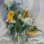boeket met zonnebloemen boeket met zonnebloemen