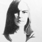 zelfportret in inkt zelfportret in inkt