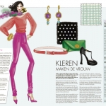 Illustration 'Clothes make the woman' Illustration 'Clothes make the woman'