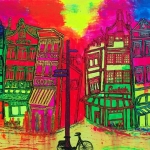 Amsterdam, café Hoppe Amsterdam, café Hoppe