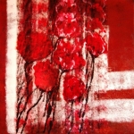Red Flowers abstract Red Flowers abstract