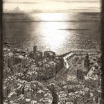 Stadje aan de kust van Ligurië Stadje aan de kust van Ligurië