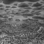 De Grote Lake District Tekening De Grote Lake District Tekening