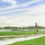 Zaltbommel across the River Waal Zaltbommel across the River Waal