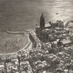 Stadje in Zuid Italië Stadje in Zuid Italië