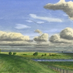 Landschap in Noord Oost Groningen Landschap in Noord Oost Groningen