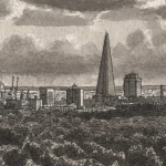Londen gezien vanaf Primrose Hill Londen gezien vanaf Primrose Hill
