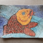 Sushi-schaal - Koi Sushi-schaal - Koi