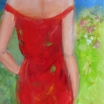 Mini red dress Mini red dress