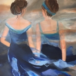 Girls in blue Girls in blue