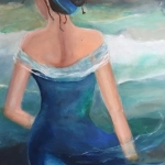 Girl in blue Girl in blue