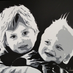 Portret Luuk en Joep Portret Luuk en Joep